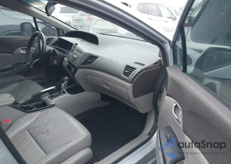 2012 Honda Civic Ex-L из США, поврежденный, VIN 2HGFB2F92CH546113